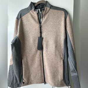 Greyson Sequoia Lux Hybrid Full Zip in Fawn Heather